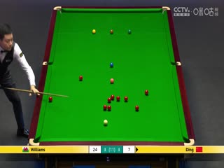 2023斯諾克英錦賽四分之一決賽 馬克·威廉姆斯5-6丁俊暉 20231201